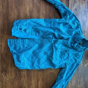 Ariat Vibrant Blue Patterned Shirt